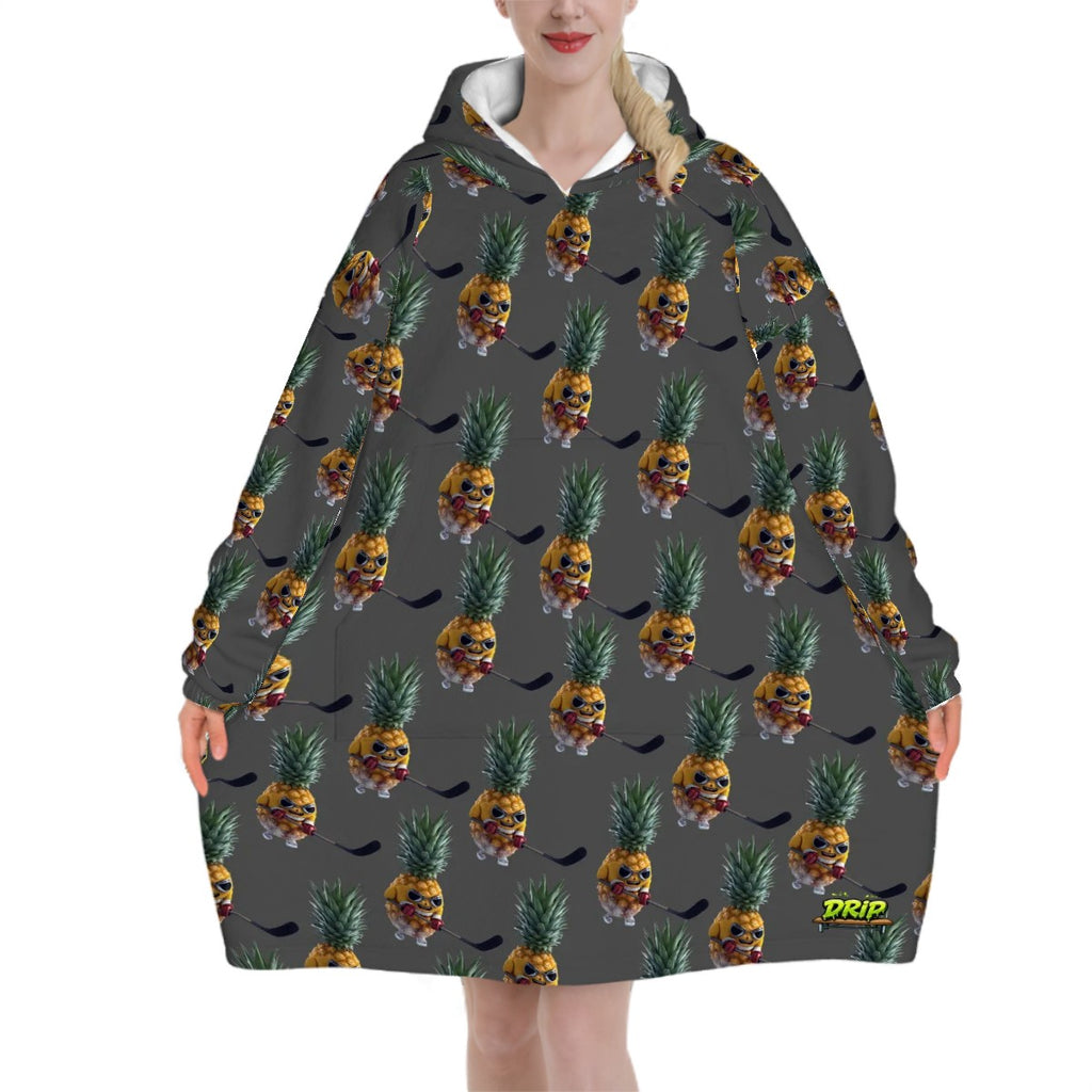 Adult Blanket Sweatshirt - Piney Snipes Charcoal