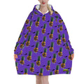 Adult Blanket Sweatshirt - Piney Snipes Purple