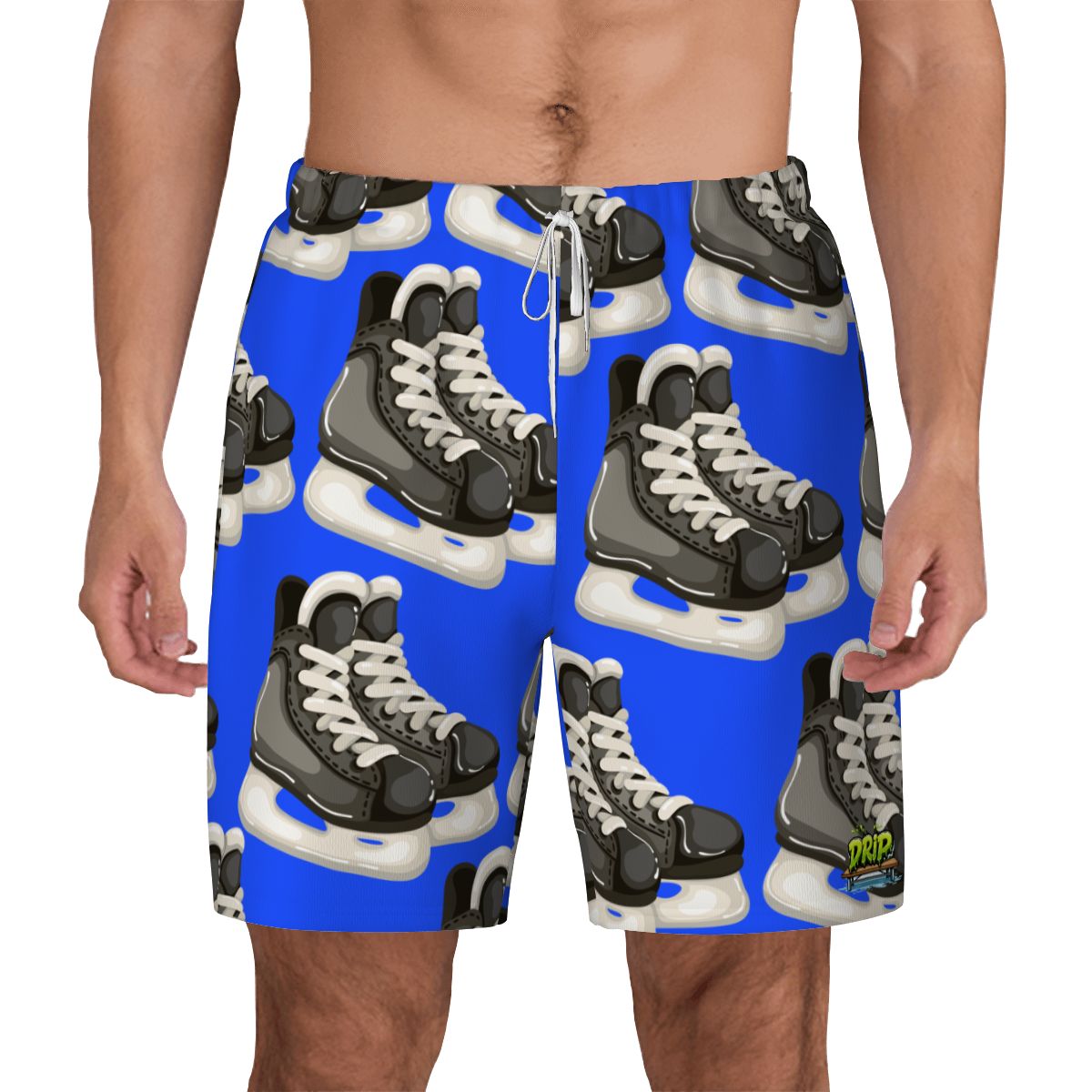 W2W Pro Mesh Hybrid Shorts - Hockey Skates Royal Blue