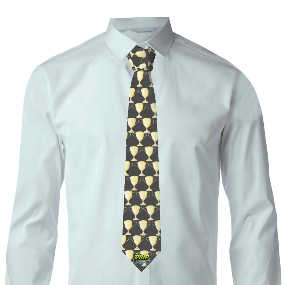 Game Day Tie - Trophy Black