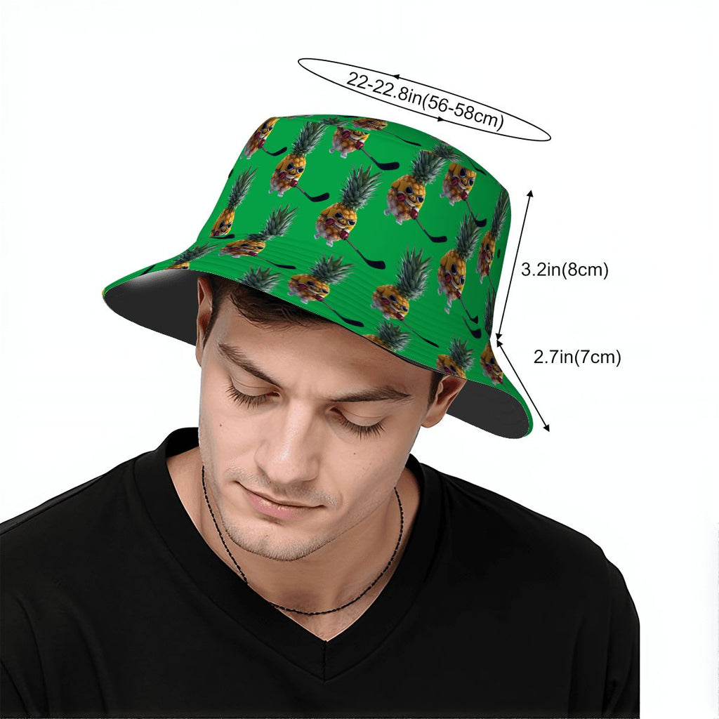Drip Bucket Hat - Piney Snipe Classic Green
