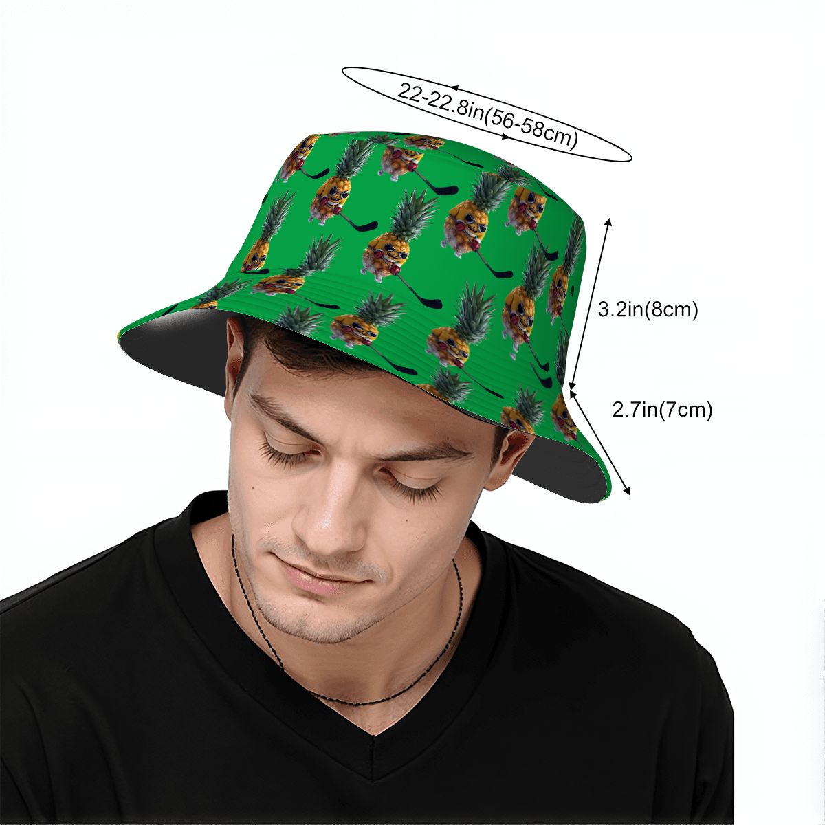 Drip Bucket Hat - Piney Snipe Classic Green