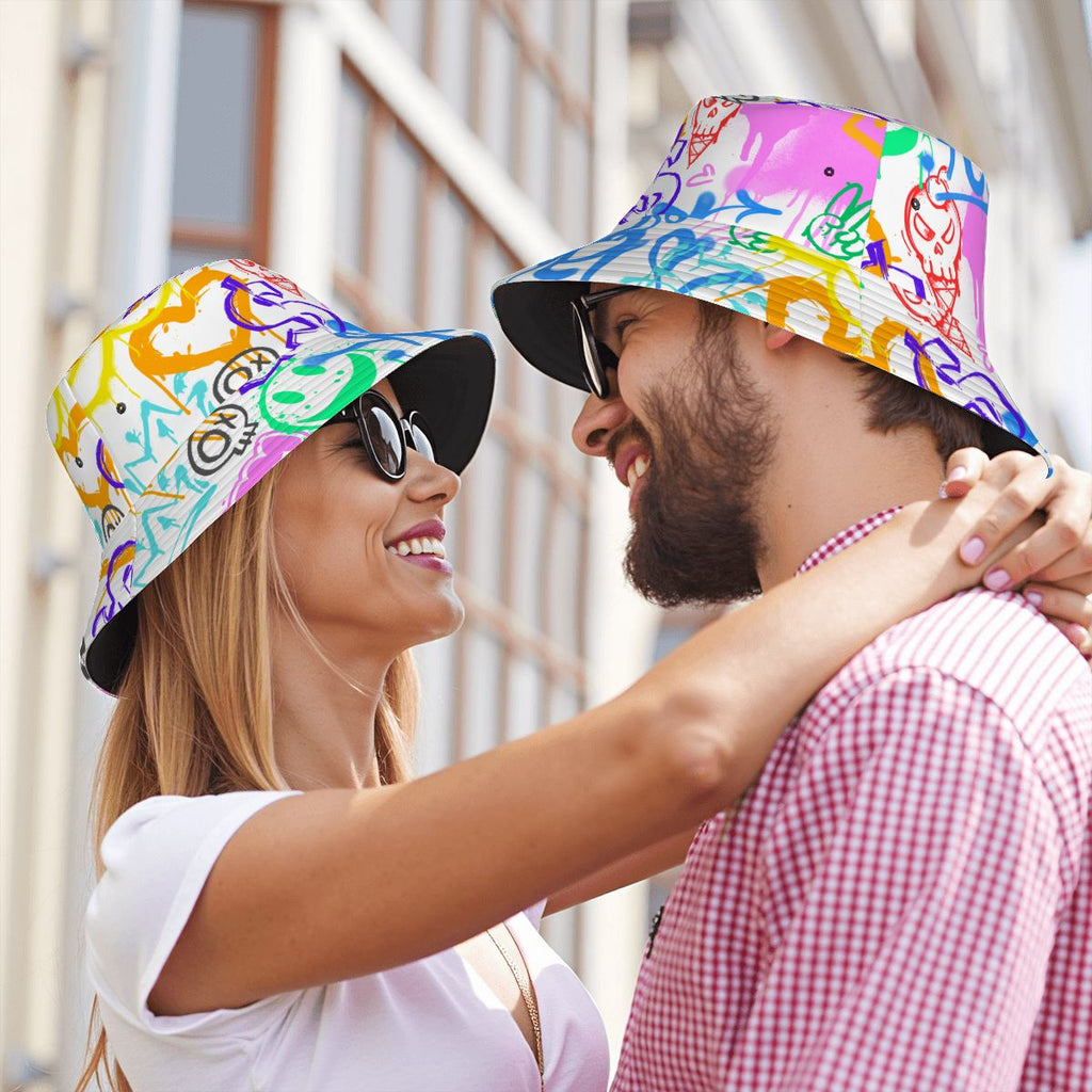 Drip Bucket Hat - Graffiti