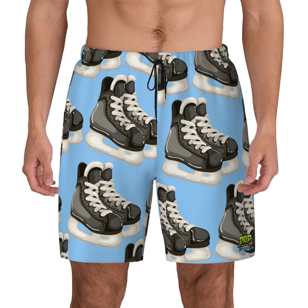 W2W Pro Mesh Hybrid Shorts - Hockey Skates Ice Blue