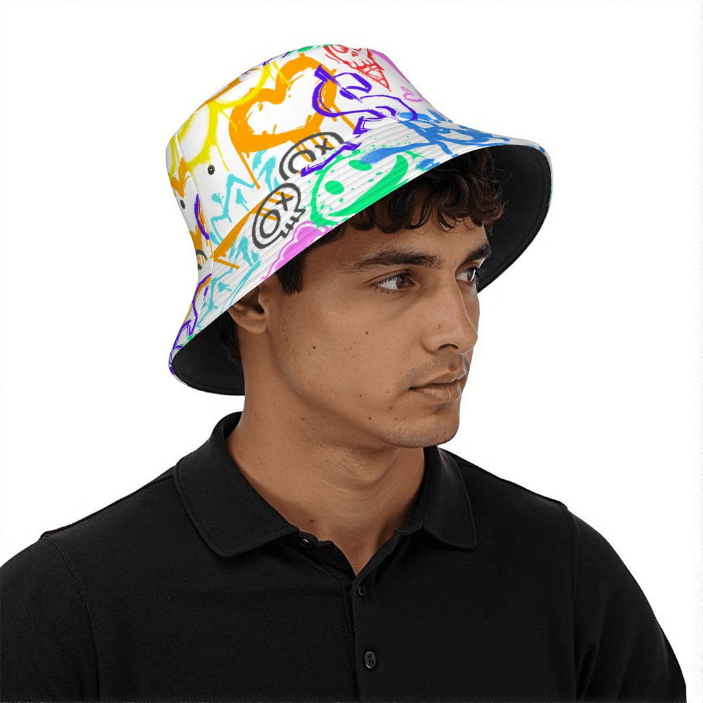 Drip Bucket Hat - Graffiti