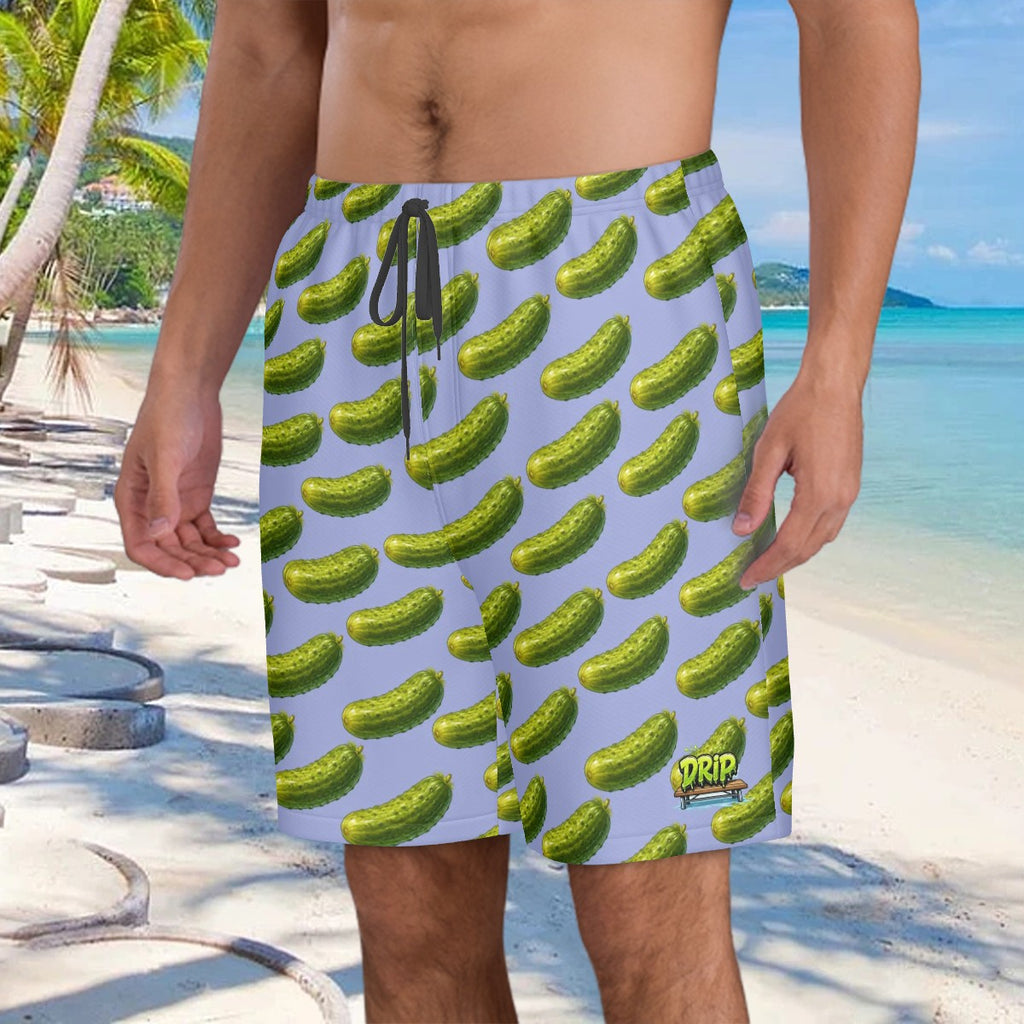 Men/Teen Swim Shorts - Pickled Light Purple