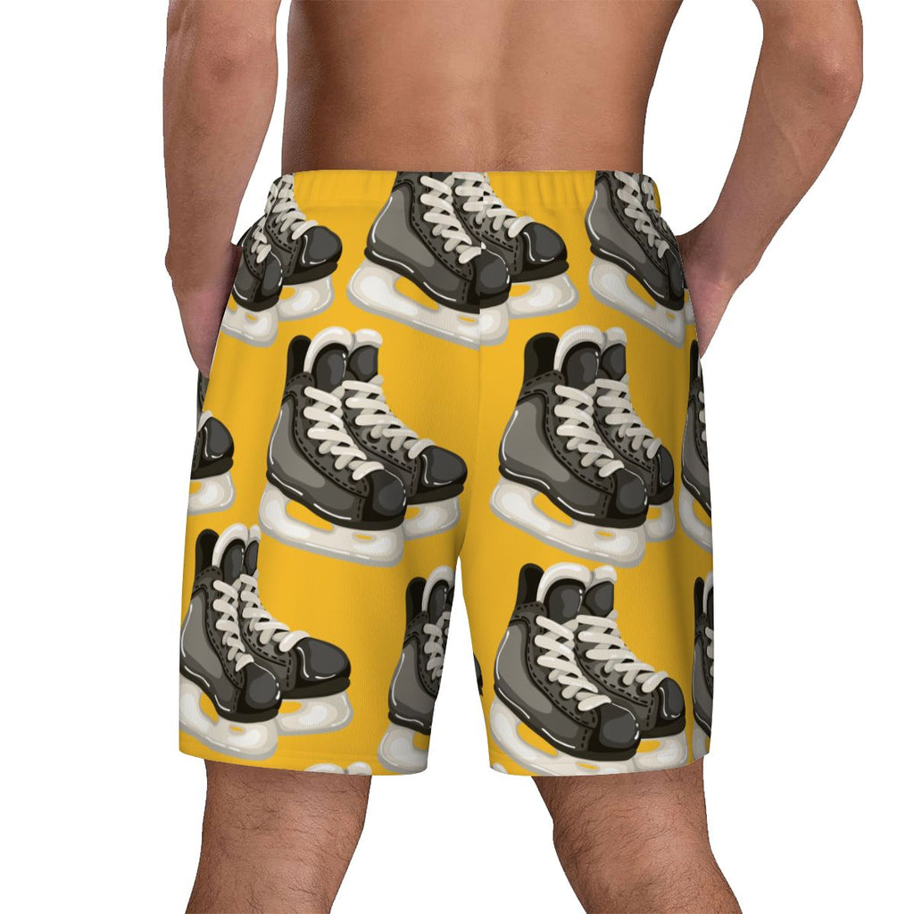 W2W Pro Mesh Hybrid Shorts - Hockey Skates Classic Gold