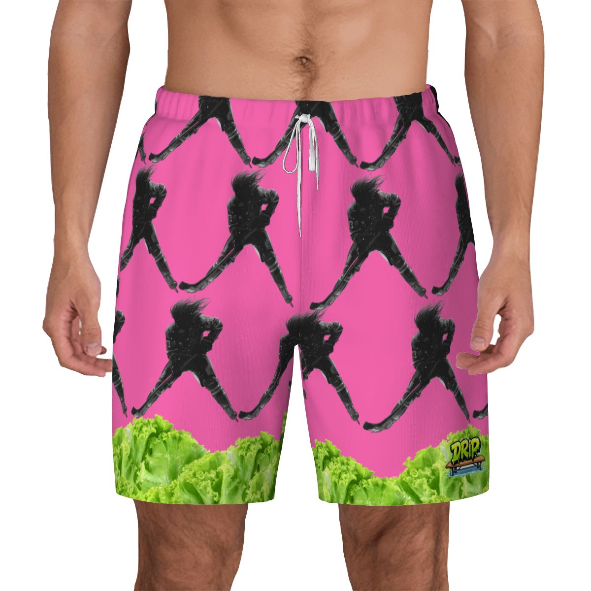 W2W Pro Mesh Hybrid Shorts - Lettuce Hockey Hair Flo Hot Pink