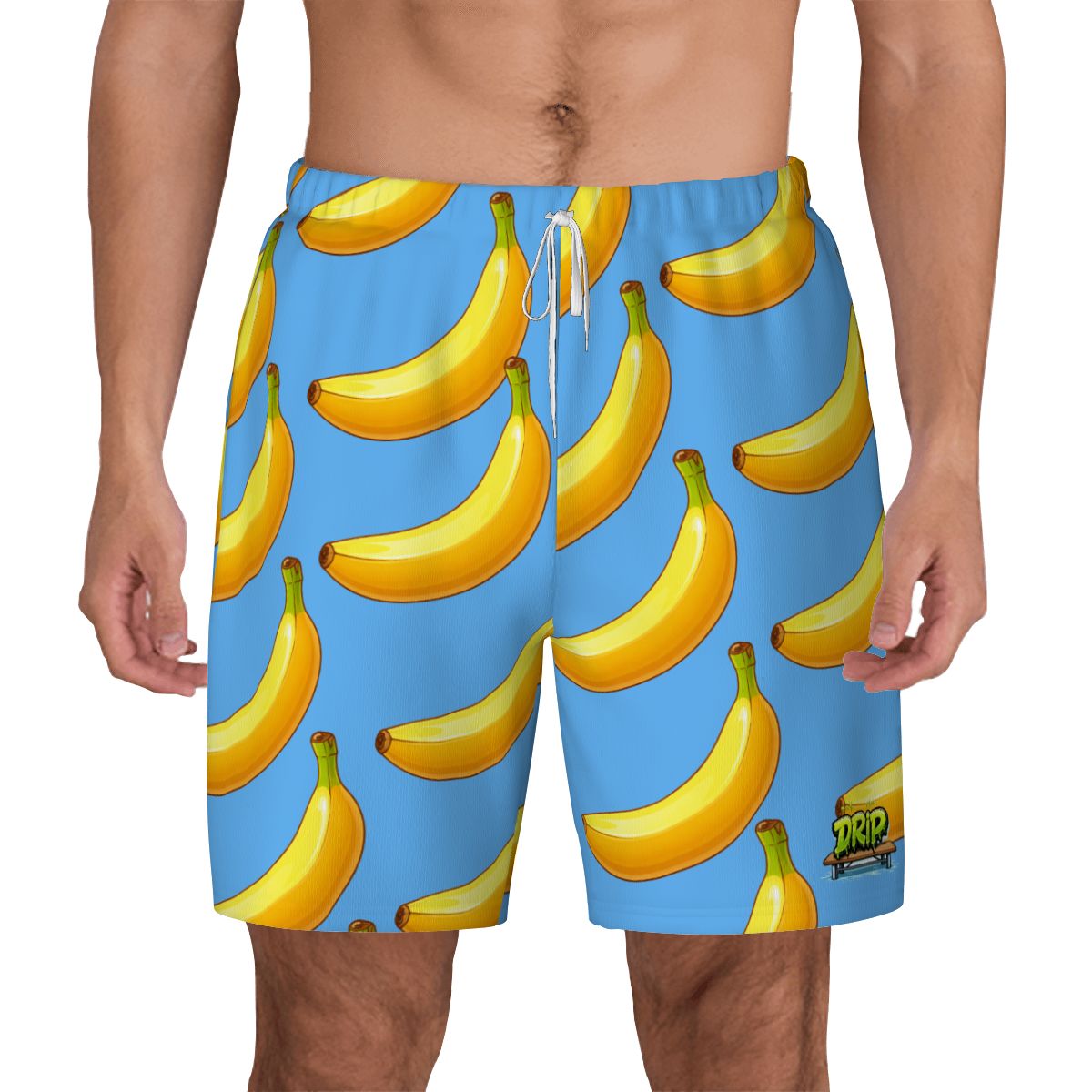 W2W Pro Mesh Hybrid Shorts - Bananas Blue