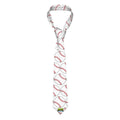 Game Day Tie - Baseballs Classic White