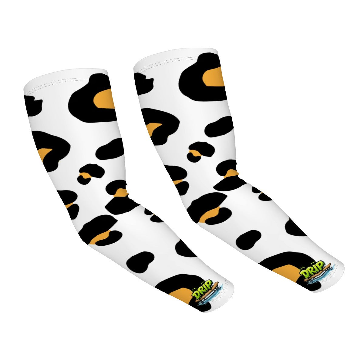 Drip Bench Performance Arm Sleeves - Drip Bench Leopard White