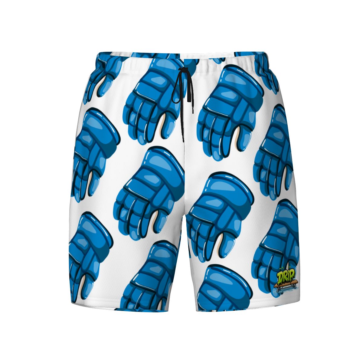 W2W Pro Mesh Hybrid Shorts - Blue Hockey Glove White