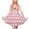 Women's Game Day Dress - Classic Baseball Pink