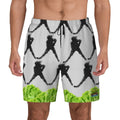 W2W Pro Mesh Hybrid Shorts - Lettuce Hockey Hair Flo Light Grey