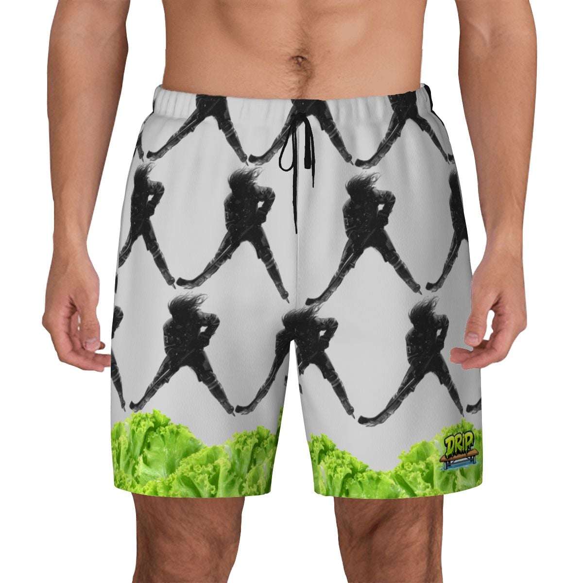 W2W Pro Mesh Hybrid Shorts - Lettuce Hockey Hair Flo Light Grey