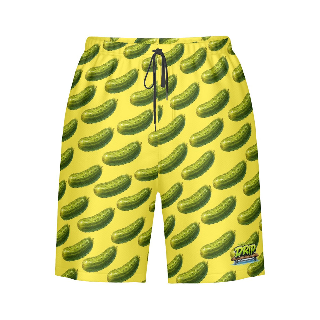 Men/Teen Swim Shorts - Pickled Yellow