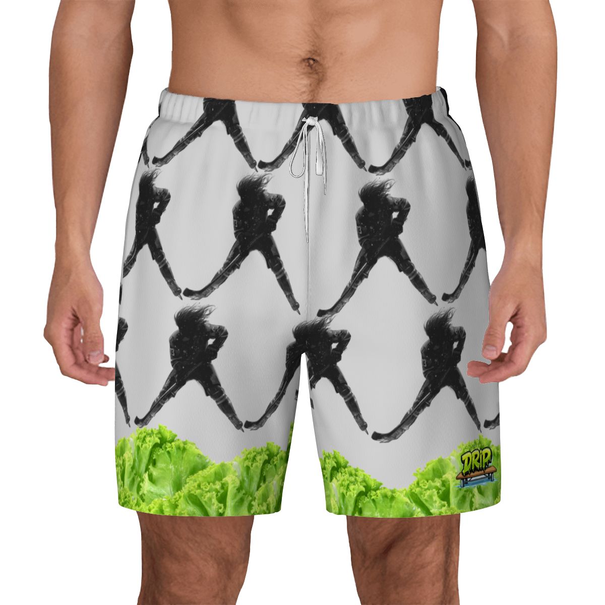 W2W Pro Mesh Hybrid Shorts - Lettuce Hockey Hair Flo Light Grey