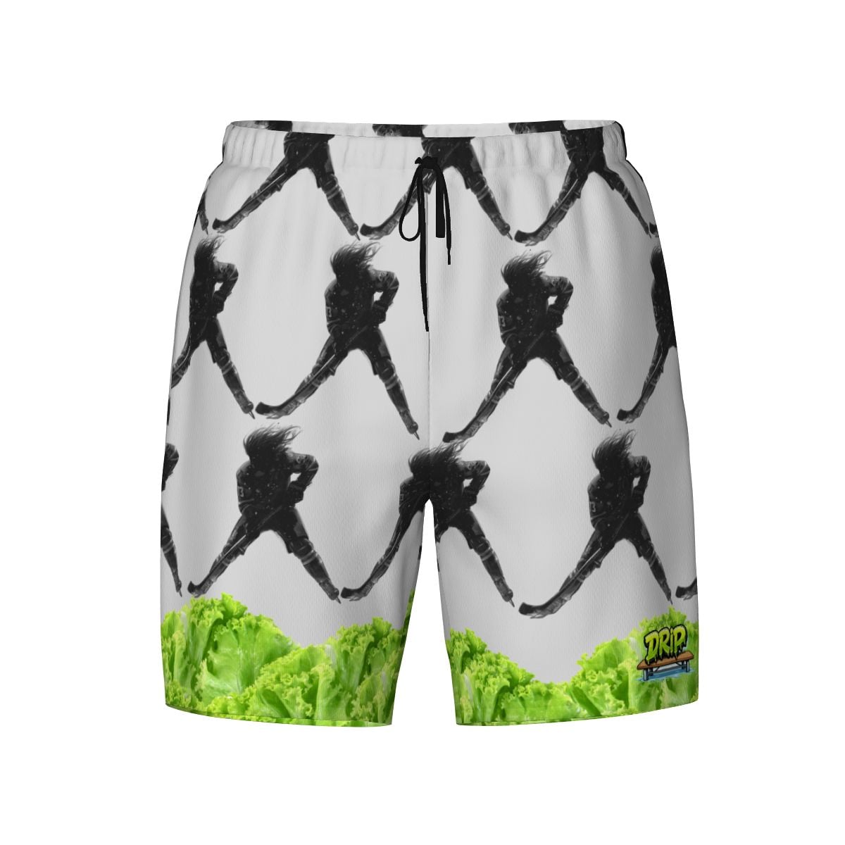 W2W Pro Mesh Hybrid Shorts - Lettuce Hockey Hair Flo Light Grey