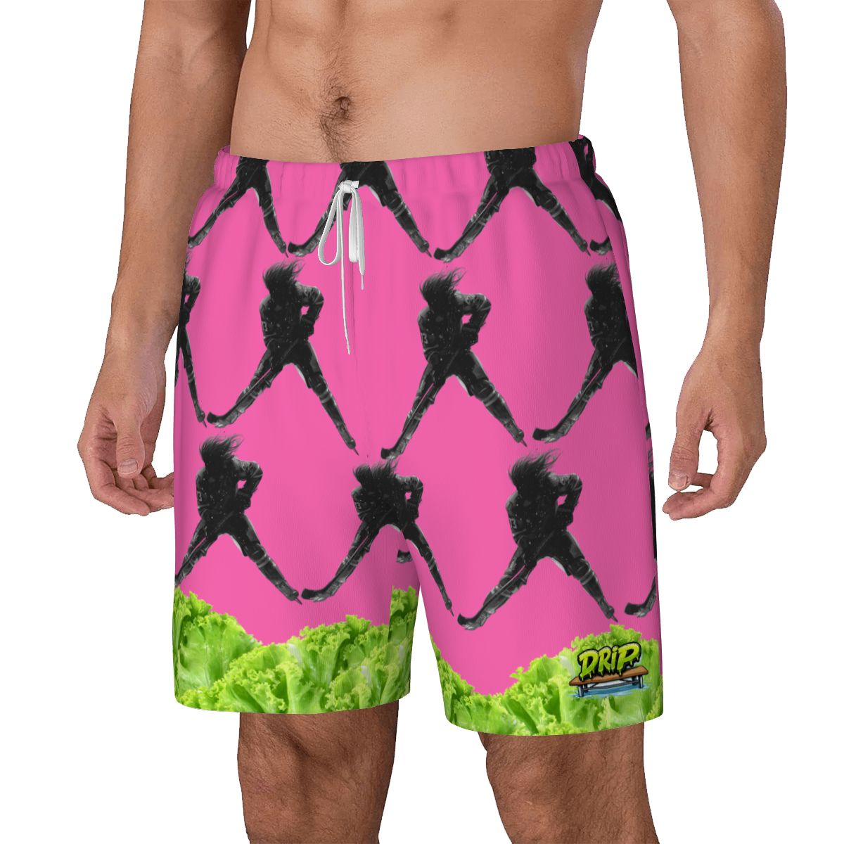 W2W Pro Mesh Hybrid Shorts - Lettuce Hockey Hair Flo Hot Pink