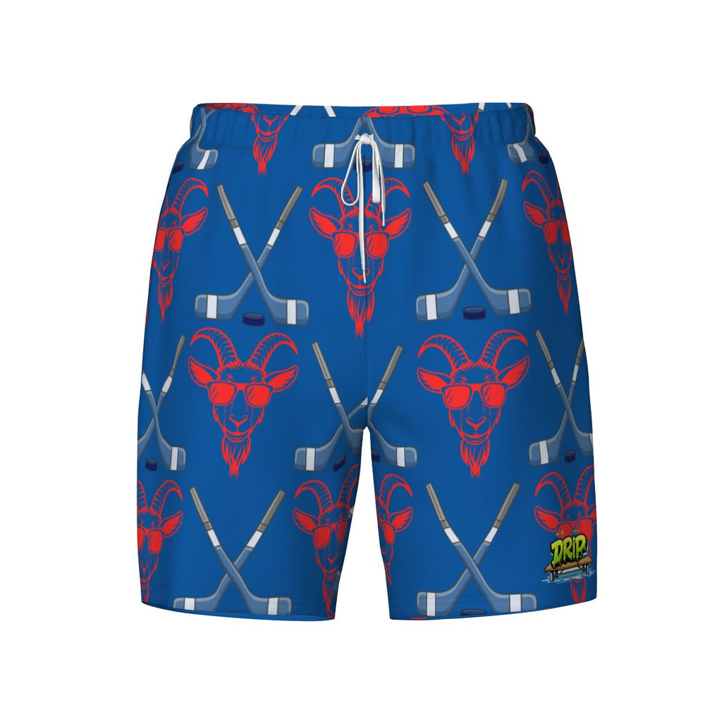 W2W Pro Mesh Hybrid Shorts - Goated Hockey Dark Blue