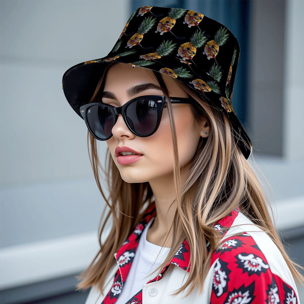 Drip Bucket Hat - Piney Snipe Black