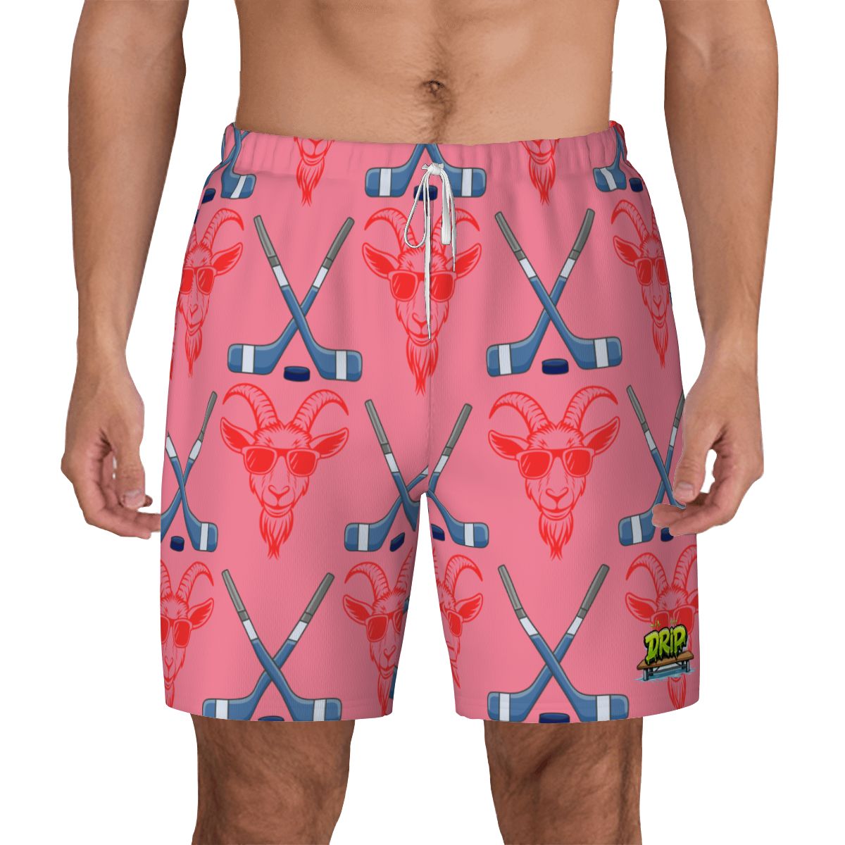 W2W Pro Mesh Hybrid Shorts - Goated Hockey Pink