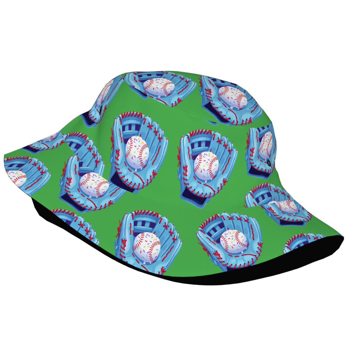 Drip Bucket Hat - Baseball Sprinkles Drip Turf Green
