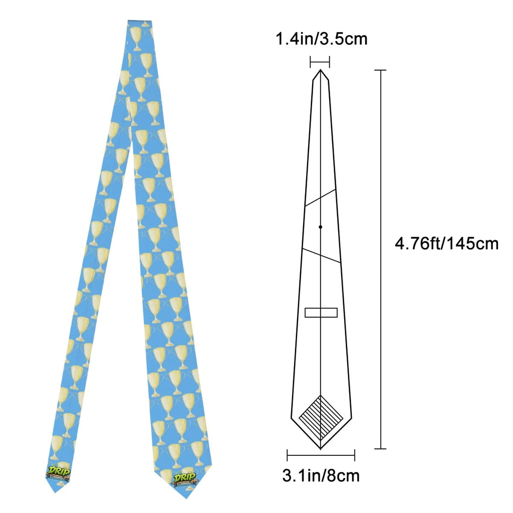 Game Day Tie - Trophy Blue