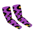 Drip Bench Performance Arm Sleeves - Drip Bench Leopard Dark Purple