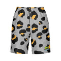 Men/Teen Swim Shorts - Drip Bench Leopard Grey