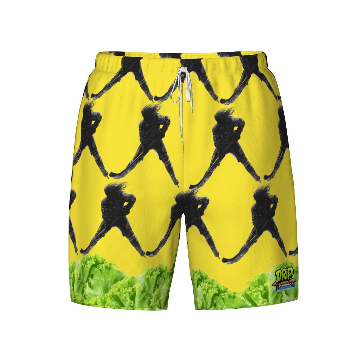 W2W Pro Mesh Hybrid Shorts - Lettuce Hockey Hair Flo