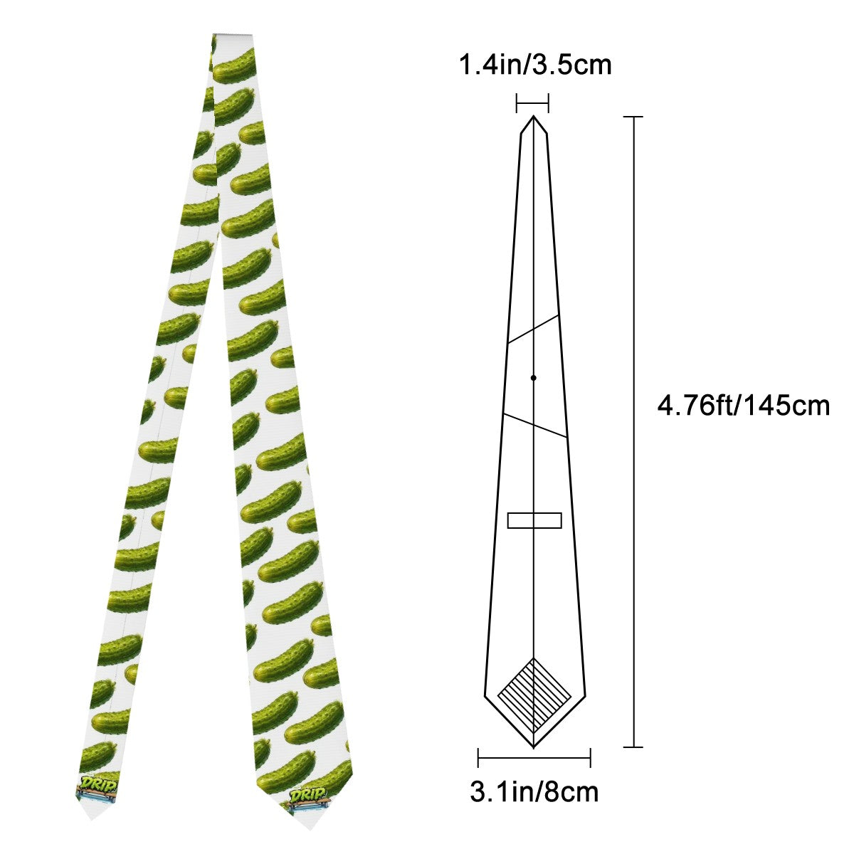 Game Day Tie - Pickled White