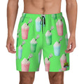 W2W Pro Mesh Hybrid Shorts - Ice Cream Lacrosse Hot Green