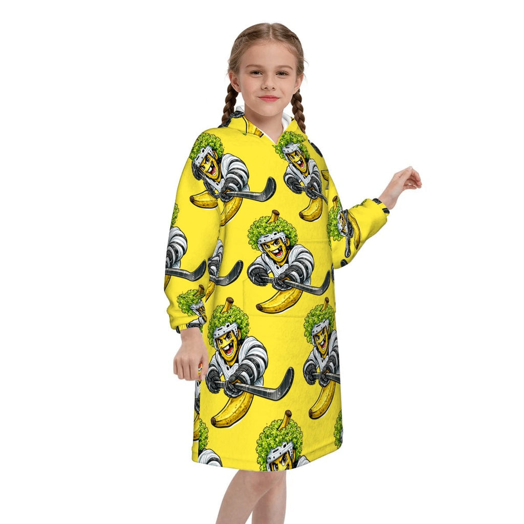 Youth Blanket Sweatshirt - Banana Lettuce Flow