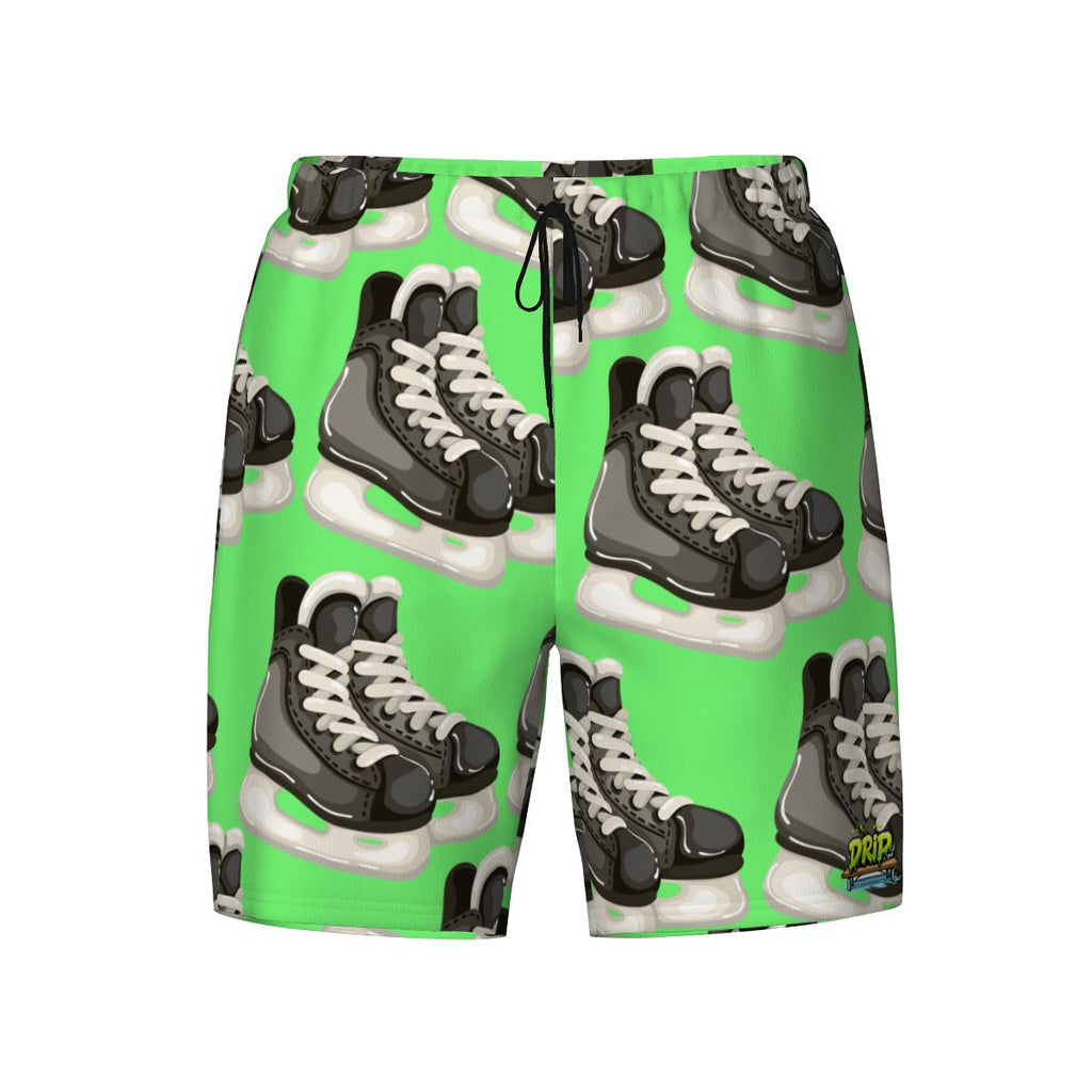 W2W Pro Mesh Hybrid Shorts - Hockey Skates Hot Green