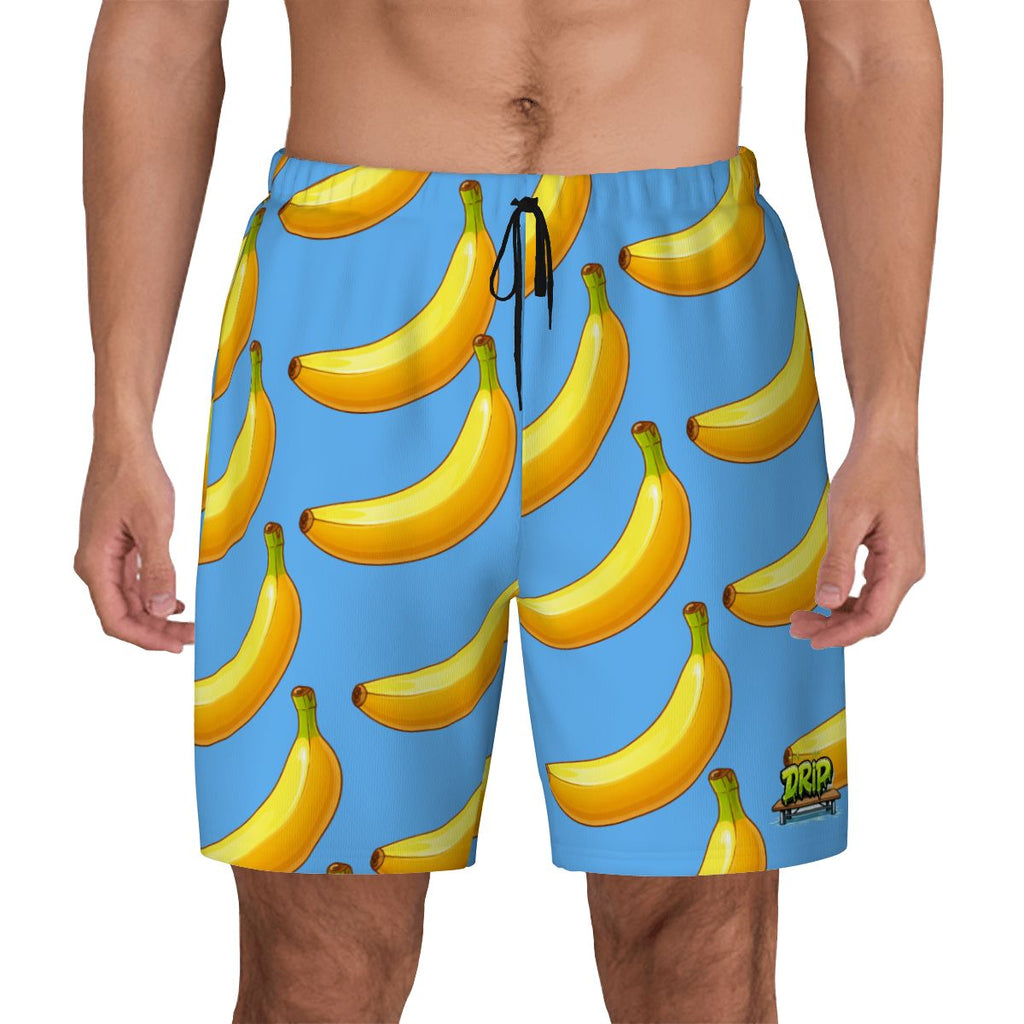 W2W Pro Mesh Hybrid Shorts - Bananas Blue