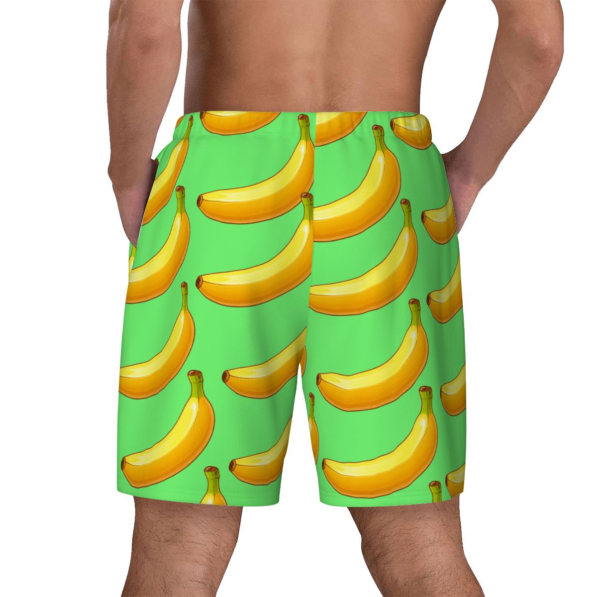W2W Pro Mesh Hybrid Shorts - Bananas Hot Green
