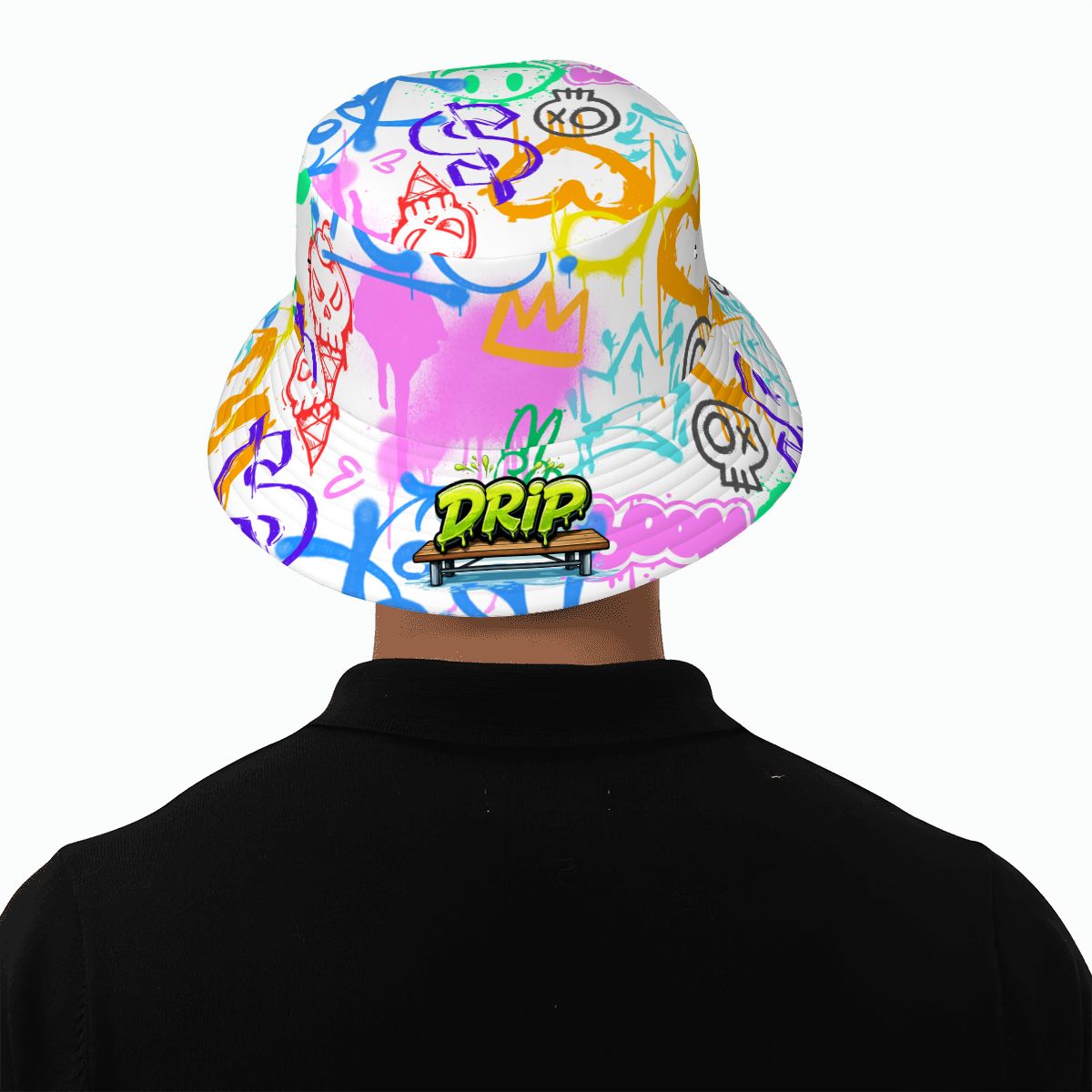 Drip Bucket Hat - Graffiti