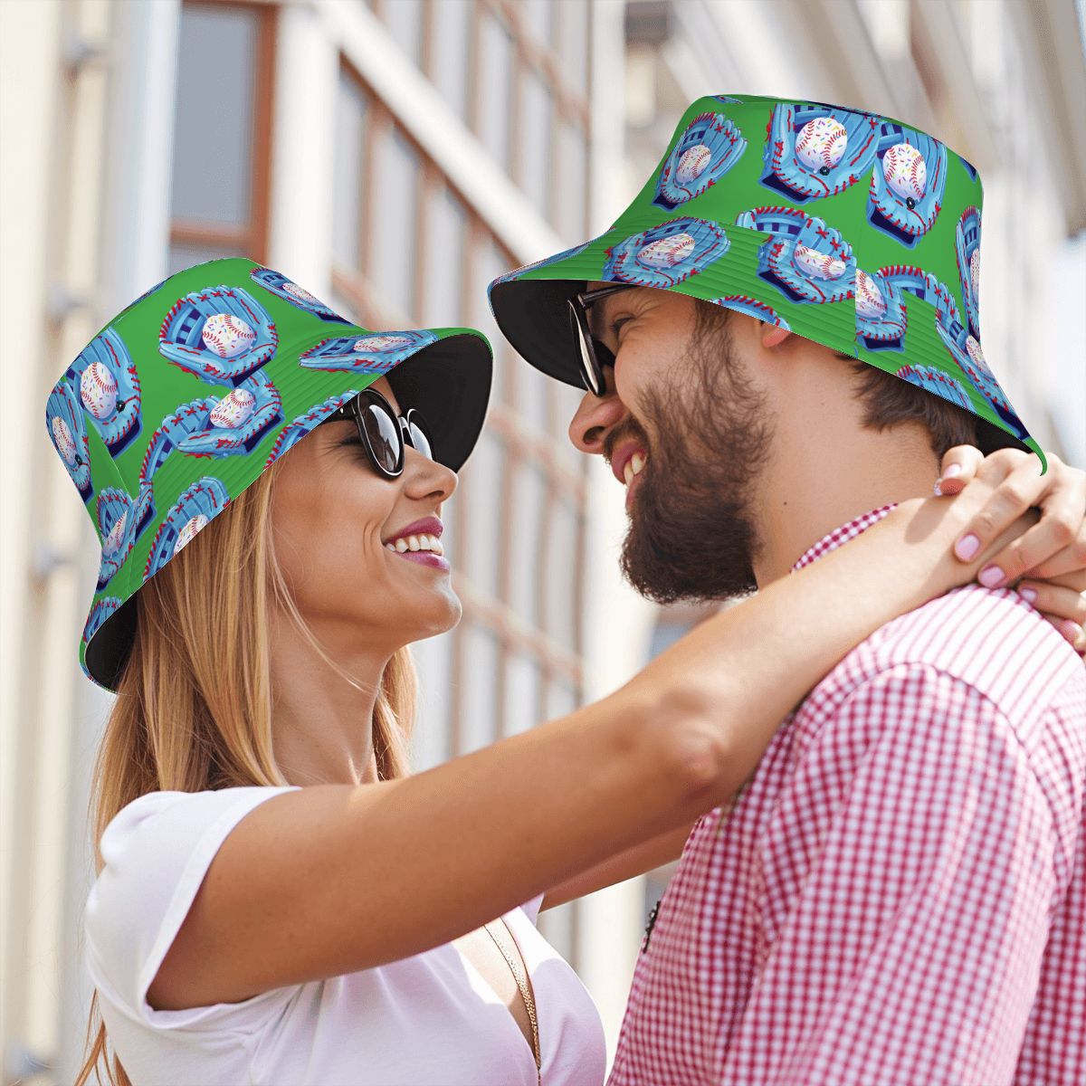 Drip Bucket Hat - Baseball Sprinkles Drip Turf Green