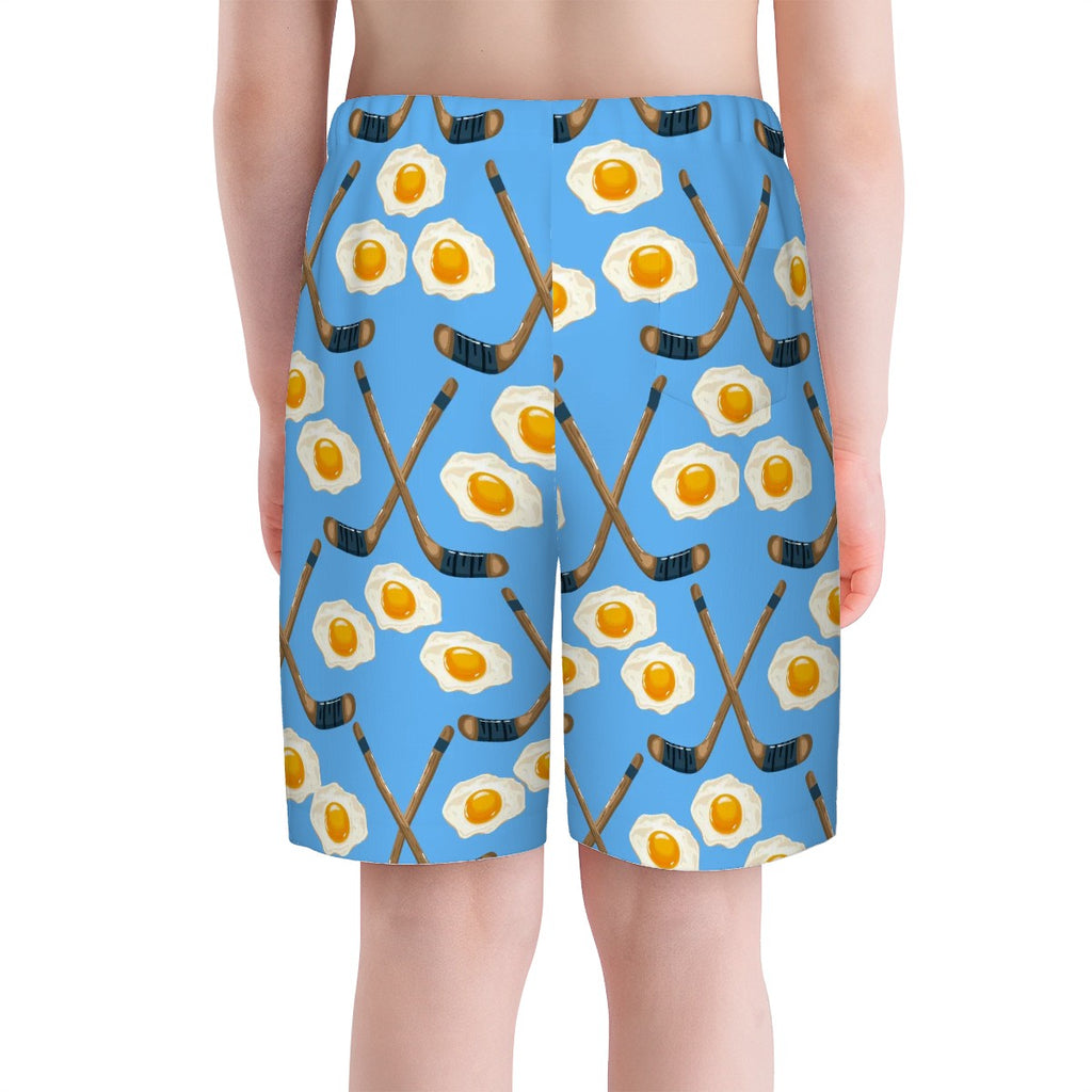 Youth Swim Shorts - Sunnyside Snipes Blue