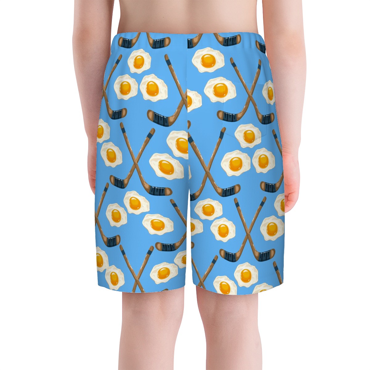Youth Swim Shorts - Sunnyside Snipes Blue