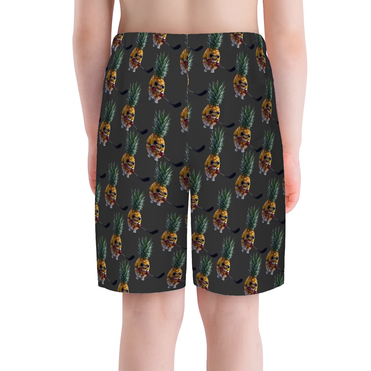 Youth Swim Shorts - Piney Snipes Charcoal