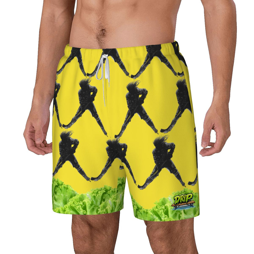 W2W Pro Mesh Hybrid Shorts - Lettuce Hockey Hair Flo