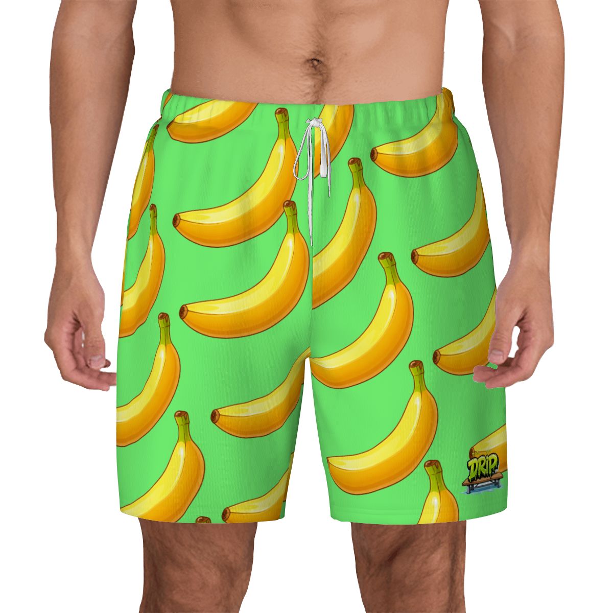 W2W Pro Mesh Hybrid Shorts - Bananas Hot Green