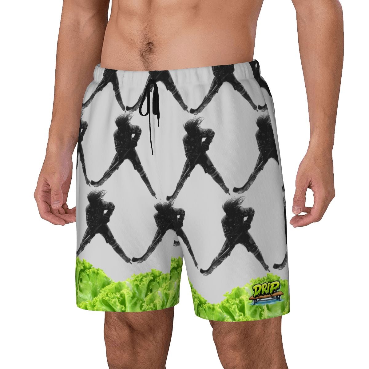 W2W Pro Mesh Hybrid Shorts - Lettuce Hockey Hair Flo Light Grey