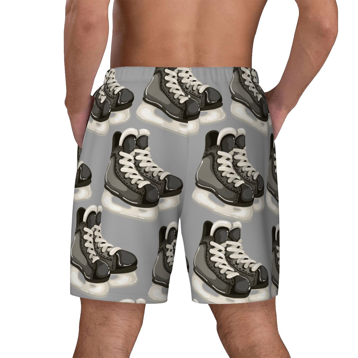 W2W Pro Mesh Hybrid Shorts - Hockey Skates Grey