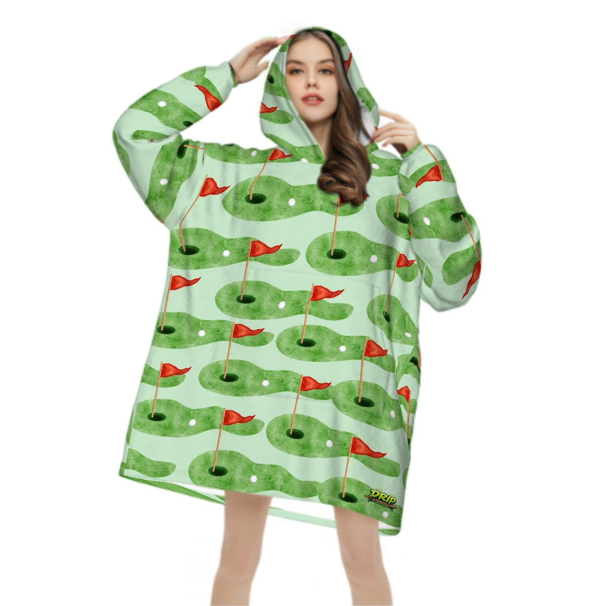 Adult Blanket Sweatshirt - Golf Hole