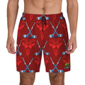W2W Pro Mesh Hybrid Shorts - Goated Hockey Classic Red