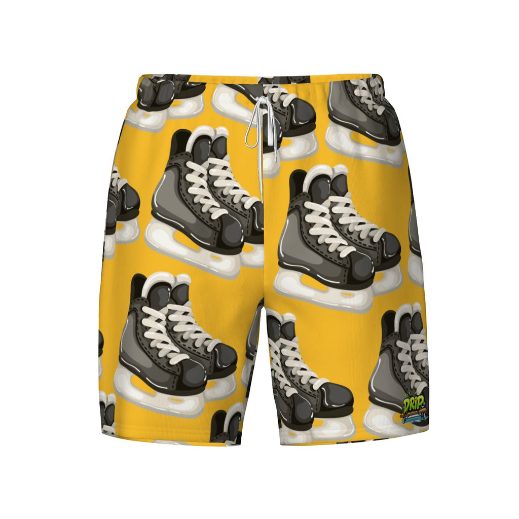 W2W Pro Mesh Hybrid Shorts - Hockey Skates Classic Gold