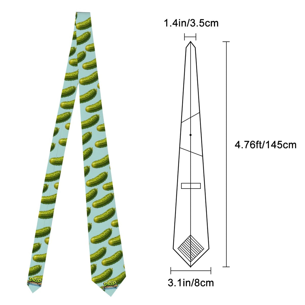 Game Day Tie - Pickled Blue Green